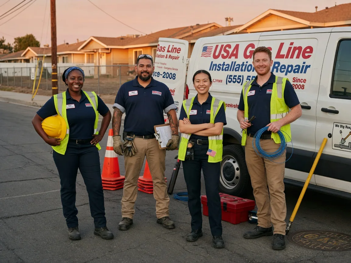 Gas Line Installation company in Los Molinos, CA